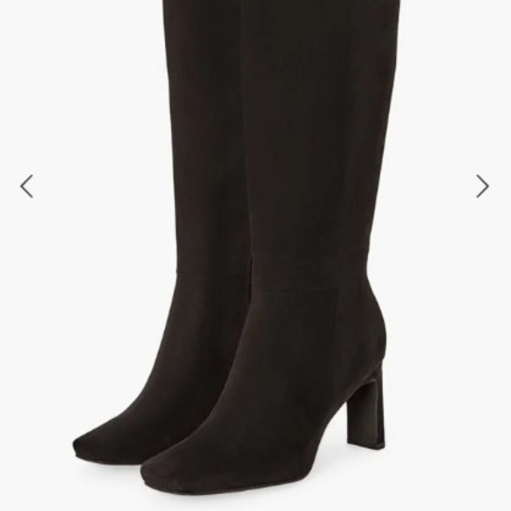 Evelyn Heeled Extra Wide Calf Boots